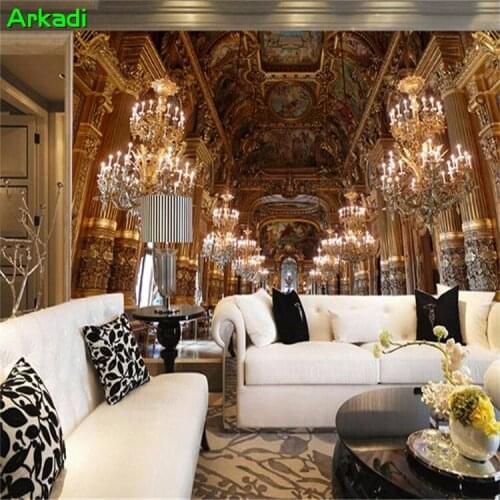 3D Wallpaper European Bar Religion Church Bedroom Cafe Living Room Bedroom TV Background Wedding Photography Theme Wallpaper
