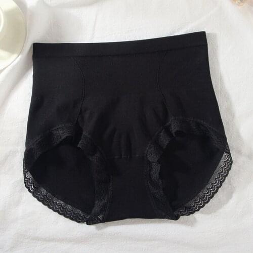 Cotton Underwear Panties Womens Japanese Fashion Panties High Waist Female Underpants Seamless Soft Briefs Lace Cotton Shorts