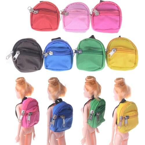 High Quality 1PCS 1/6 blyth doll Bag Accessories Best Gifts Mini Dolls Backpack For Doll For BJD