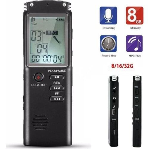Multi-function Voice Recorder Professional High-definition Long-distance Noise Reduction Digital Voice Recorder Mp3 Player