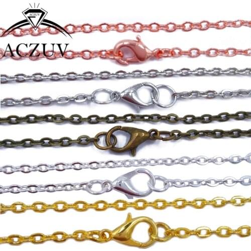 Wholesale Lot 120piece 3x4mm Silver/Gold/Bronze/Rhodium/Black/Gunmetal Metal Flat Cable Chain Necklaces Jewelry Link Connector