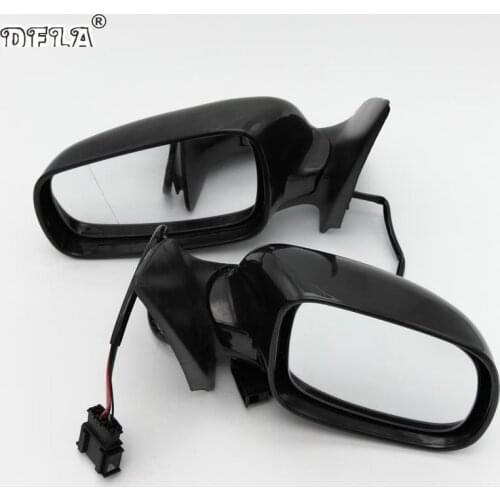 For Skoda Fabia MK1 2000 2001 2002 2003 2004 2005 2006 2007 2008 Car-Styling Car Heated Electric Wing Side Rear Mirror Flat plug