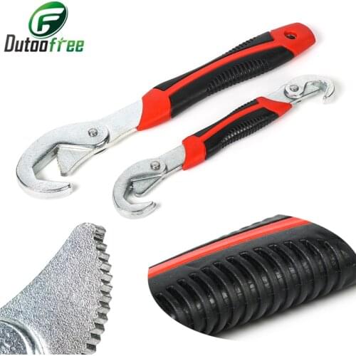 Prostormer Adjustable Wrench Multi-function Universal Quick Snap Grip Wrench Socket Head Spanner For Nuts and Bolts Wrench Sets