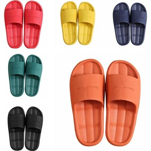 New Slippers Women Homme Unisex Shoes Summer Bathroom Slipper Couple Indoor Sandals Fashion Home Non-slip Floor Flip Flop