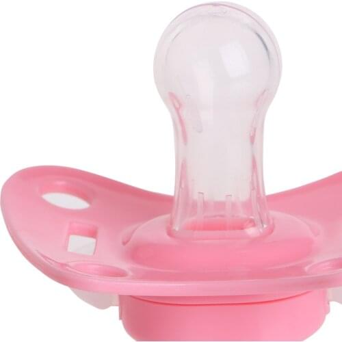 Newborn Baby Silicone Orthodontic Soother Dummy Pacifier Infant Teat Nipple Dropship