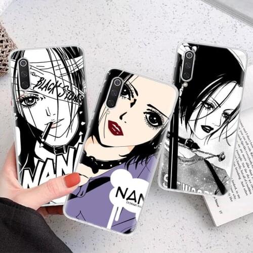 NaNa Osaki Anime Silicon Phone Case For Xiaomi Note 10 Mi 11 9 8 CC9 10T 9T 5X 6X A3 A2 A1 Lite Pro Poco F1 X3 Cover Coque