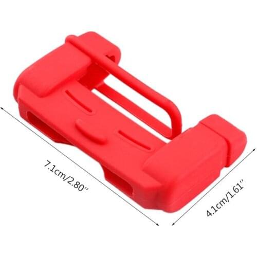 Universal Car Safety Belt Buckle Covers Anti-Scratch Silicon Protector Seat Interior Accessories Car Safety Belt Buckle Covers