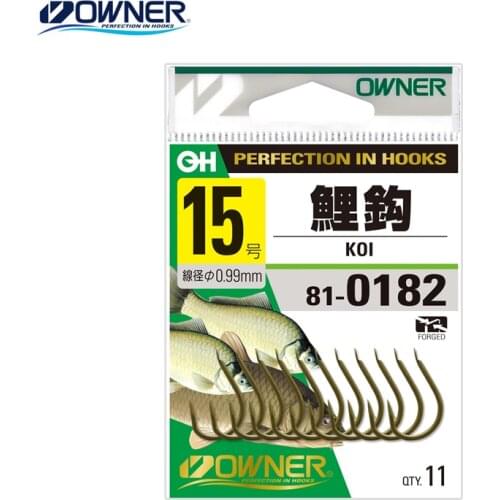 OWNER Barbed Fishing Hook Dark Brown Carp Fish Hook Short Handle Thicken Fishhook Needle Fishing Hooks Carp Pesca Anzol Peche