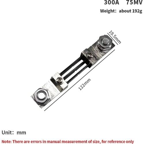 1PC FL-2 250A 300A 400A 500A/75mV External Shunt DC Current Meter Shunt resistor For Digital Ammeter amp DC amperometro Pointer