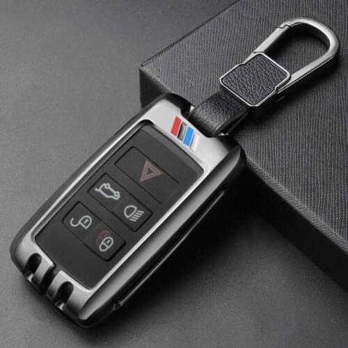 High Quality Zinc Alloy Car Key Case Cover Keychain For Land Rover Range Rover Discovery 5 Sport 2018 2019