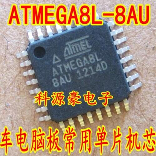1Pcs/Lot Original New ATMEGA8L-8AU ATMEGA8A-AU Car IC Chip Auto Computer Board MCU Microcontroller