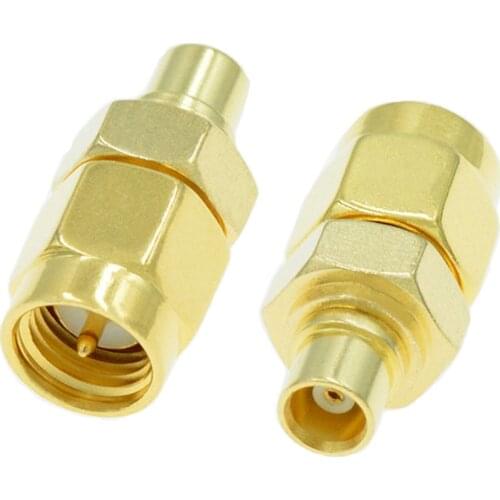 10pcs SMA Male To MCX Female RF Connector Adapter