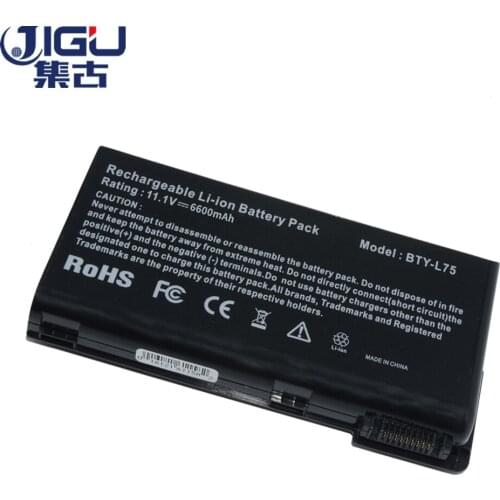 JIGU Laptop Battery BTY-L74 BTY-L75 MS-1682 For MSI A5000 All Series CR600 A6000 A6200 CR610 CR620 CR700 CX600 CX700