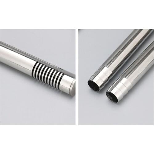 Aquarium Water Grass Fish Tank Filter Inflow Outflow Lily Pipe Stainless Steel Tube with Surface Skimmer