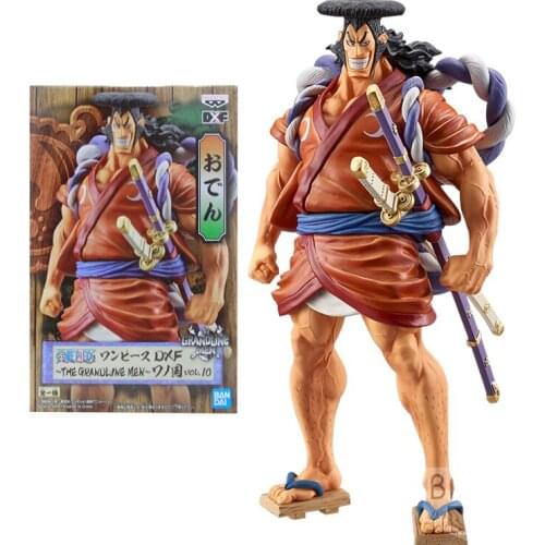 Bandai One Piece Kozuki Odengarage Kit Pvc Assembly Model Western Animiation Action Figure Kids Toys