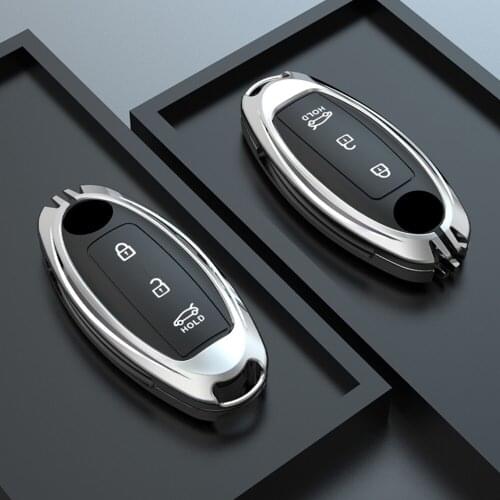 Zinc Alloy Silica Gel Car Remote Shell Key Cover Case For Nissan Qashqai J10 J11 X-Trail t31 t32 Tiida Pathfinder Murano Juke