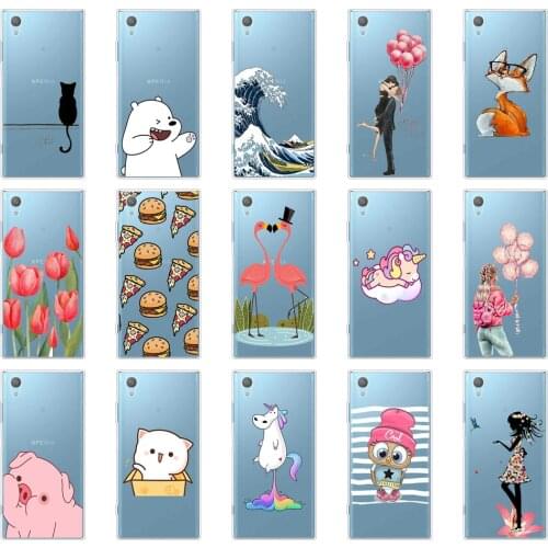 Case For Sony Xperia XA1 Plus Case Silicone Soft Shell For Sony XA1 Plus Funda Skin Shockproof