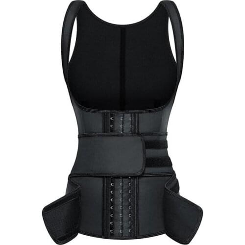 Hot Sale Sex Fashion 9 Steel Boned Waist Training Corsets Wholesale Colombian Waist Trainer Cincher Vest Latex Corset Top
