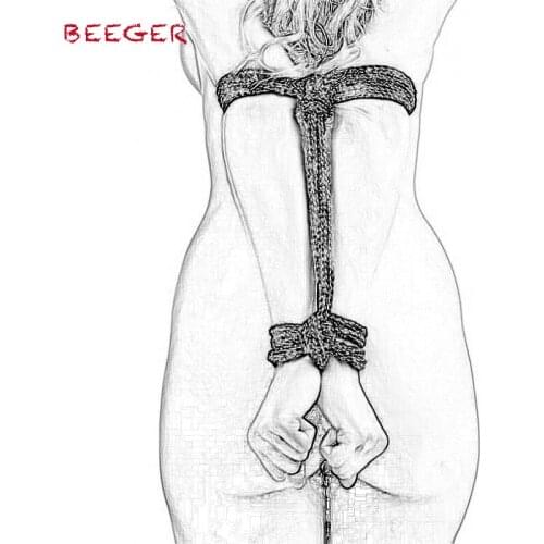 BEEGER 100% real photo 6mm wide 8M/10M/12M Long Hemp Rope Bondage Comfortable For Couple sex game fun