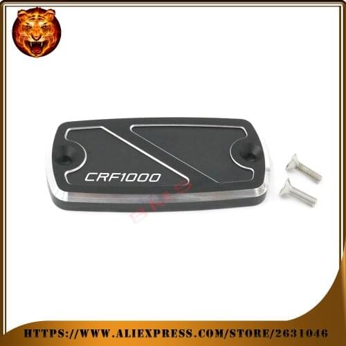 Motorcycle Front Brake Master Cylinder Fluid Reservoir Cover CAP free shipping logo For HONDA CRF1000 CRF 1000 2015 2016
