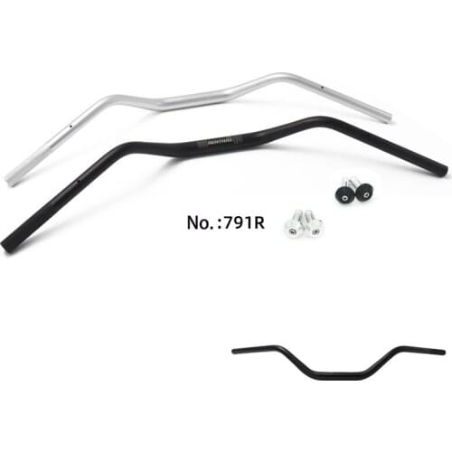 Utech 28mm motorcycle modified aluminum alloy handlebar Gradient diameter with balance block