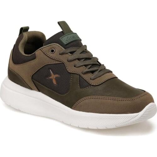 Mens khaki sneakers diary walking shoe 2021 collection Faux Leather Lace-up comfortable light breathable high quality