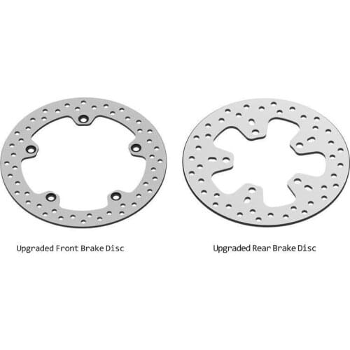 Motorcycle Disc Brake Upgrade Front and Rear s Rearr for Zontes Zt310-x2-r1-t-v Zt250