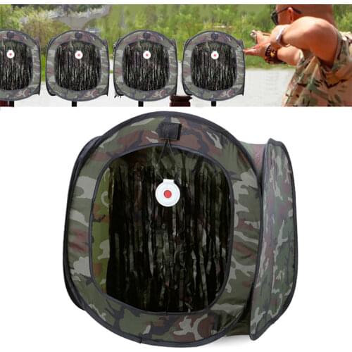 Portable Foldable Camouflage Recycle Ammo Slingshot Shoot Target Box Airsoft Target Case for Outdoor Hunting Shooting Training