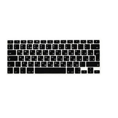 Russian UK/EU Silicone Keyboard Cover Skin for MacBook Pro Air 13" 15" 17" Aluminum Unibody European/ISO Keyboard Layout