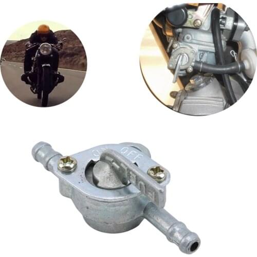 1pc Universal Modified Parts Fuel Tank Gasoline Valve Switch Off-road Atv Turbocharger Motorcycle Parts