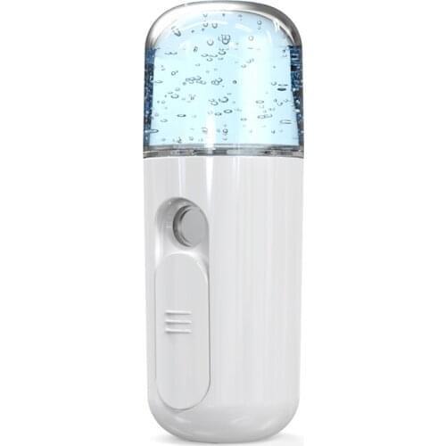 Nano Mister Air Humidifier Mini USB Rechargeable Handheld Water Meter Ultrasonic Charging Diffuser Facial Steamer Cool Sprayer