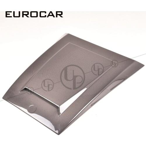 W463 bonnet B Style Carbon Engine Cover Hood bonnet hood scoop with B Logo emblem for W463 Wagon G500 G55 G63 G65 black hood