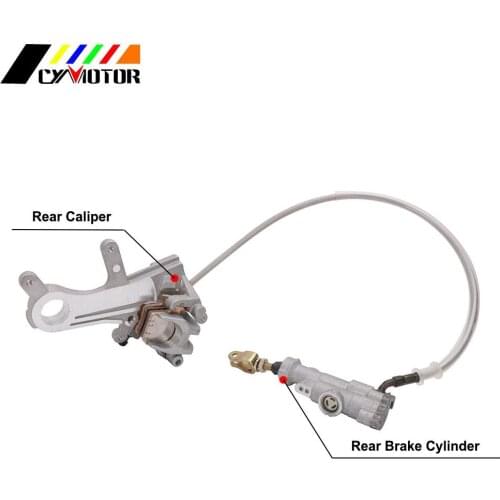 Motorcycle Rear Brake Caliper Master Cylinder Oil Hose For Honda CR125R 250R CRF250R 250RX 250X 450R 450RX CRF450X CRF450L 2019
