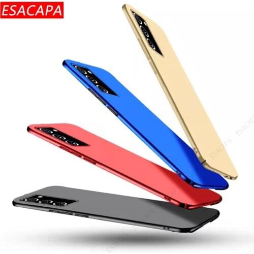 Hard PC Matte Phone Cover For Samsung Note 20 S20 Ultra S10 Lite Slim Phone Case For Samsung Note10 Plus Galaxy S10 S9 S8 Plus