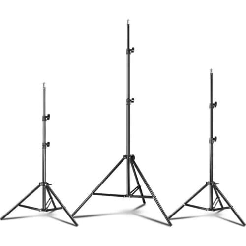 120/160/210CM Photography Studio Adjustable Light Stand Photo Tripod With 1/4 Screw Head For Led Umbrellas Reflector Lighting
