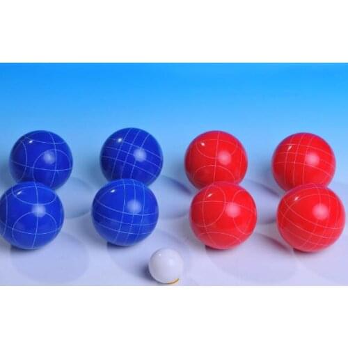 8balls/set Resin polyurethane material ground ball lawn bowling ball Grassland Bowling ball free shipping