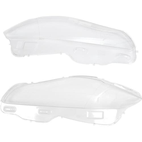 Car Clear Front Headlight Lens Cover Replacement Headlight HeadLamp Shell Cover for Jaguar Xj XJL 2010-2018