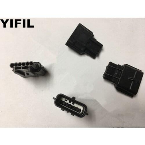 5/10/20/50/100pcs/lot 6 Pin/Way Male Auto Throttle Sensor Connector Air Flow Meter Plug For Nissan X-TRAIL QASHQAI SYLPHY TEANA