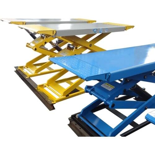 SXJS3019 Ultrathin Scissor car lift with automatically mechanical lock