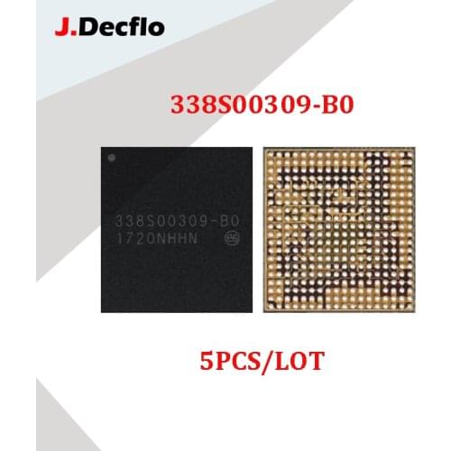 JDecflo 5Pcs/Lot PMIC 338S00309-B0 U2700 338S00309 For iPhone 8 8P Big Main Power IC Integrated Circuits Power Supply Repair
