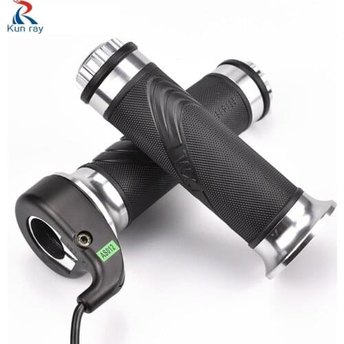 Kunray 12V-96V Universal Alloy Handlebar For Ebike Escooter Accelerator Twist High Quality Cycling Throttle Grip Wuxing 20X