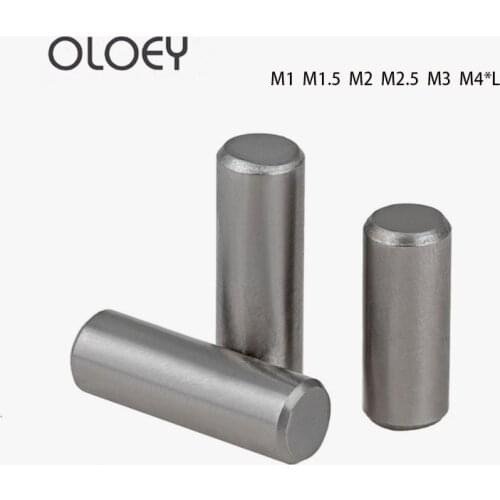 M1 M1.5 M2 M2.5 M3 M4*L Parallel Pins Stainless Steel High Precision Cylindrical Pin Positioning Pins Excellent Factory Price