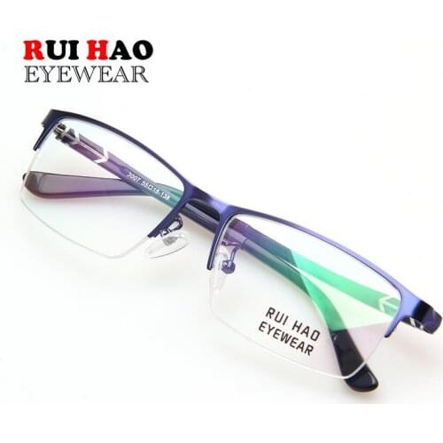 3 Color Fashion Optical Glasses Frame Super Light Alloy and TR90 Temple Fill Prescription Eyeglasses Frames 3007