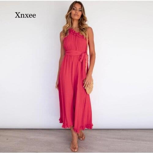2021 Spring and Summer Fashion New Long Skirt One-Shoulder Slim Dress European and Beautiful Style Lotus Leaf Lace Dress