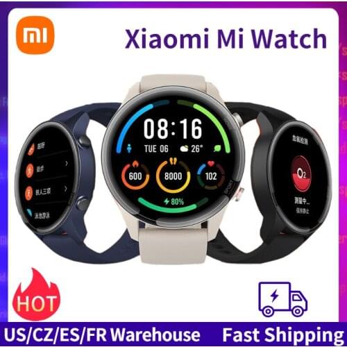 Original Xiaomi Mi Smart Watch Color Sports Edition 1.39’’ Screen Smartwatch BT 5.0 5ATM Waterproof GPS Heart Rate Sleep Monitor