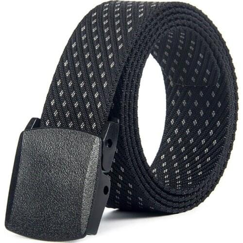 2018 New Arrival Nylon Casual Belt for Men Hot Sale High Quality Male Belts Ceinture Homme Brand Strap Military Belt for Male