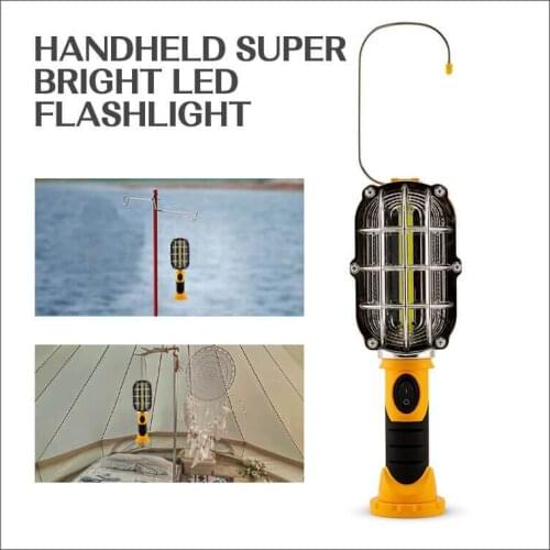 Handheld Super Bright LED Flashlight Ultra Bright Torch Waterproof Torch Portable Inspection Work Tent Light Auto Repair Light
