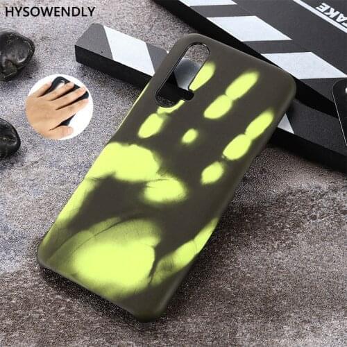 Thermal Sensor Heat Sensitive Case For OPPO F17 F19Pro A72 A73 2020 A93 5G Silicone Cover For OPPO Reno 5 5Z Realme 8 Find X3Pro