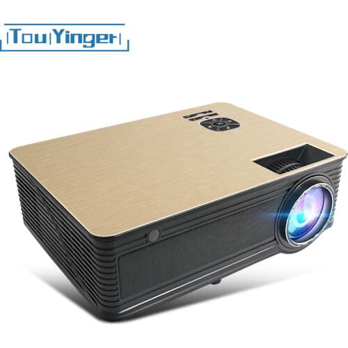 Touyinger LED M5 Projector Full HD Video 4000 Lumen 1280* 720P ( Android Bluetooth 5G WiFi 4K Optional) Beamer Home Cinema 3D