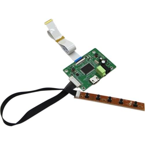 Universal 1080P o HDMI to EDP Controller Board Adapter LCD Sn 30 Pin Replacement Electronic Board with Key Board